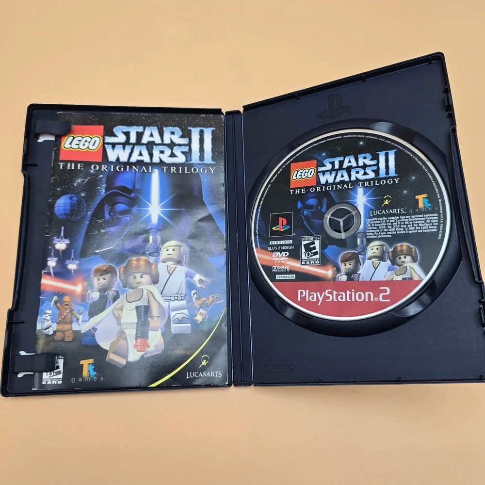 Lego Star Wars II The Original Trilogy PS2 PlayStation‎ 2 SLUS-21409GH Complete